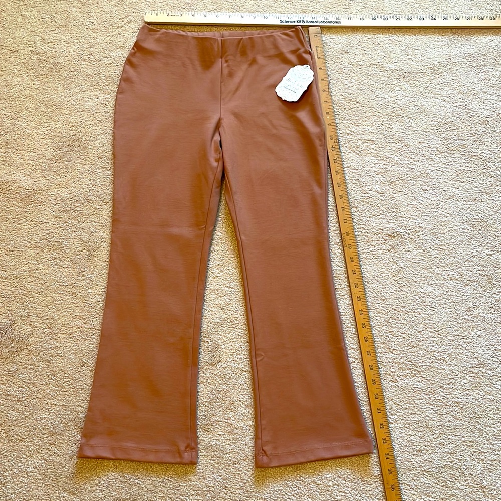 SOLD Amazing Pants Pull on Camel Color - Picture 2 of 3
